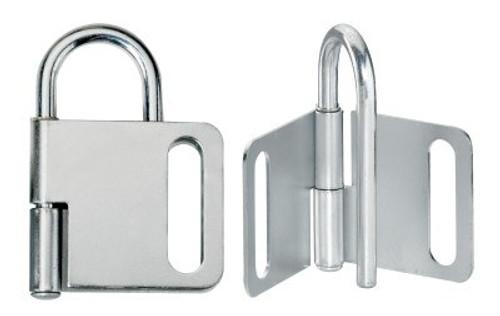 Master Lock Safety Series Lockout Hasps, 2 3/8 in W x 3 1/4 in L, 1 in Jaw dia., 72/PK, #418