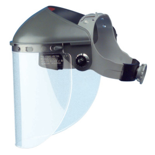 Honeywell High Performance Faceshield Headgears, 4 in Crown, 3C Ratchet, 1/EA, #F400