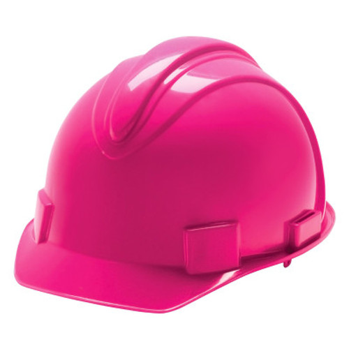 Jackson Safety Charger Hard Hats, 4 Point Ratchet, Cap Style Neon Pink, 1/EA, #20403