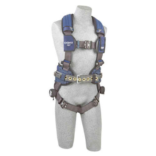 Capital Safety ExoFit NEX Climbing Harnesses, Back & Front D-Ring, Small, 1/EA, #1113031