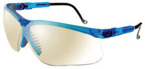 Honeywell Genesis Eyewear, SCT-Reflect 50 Lens, Ultra-dura, Blue Vapor Frame, 10/BOX, #S3244