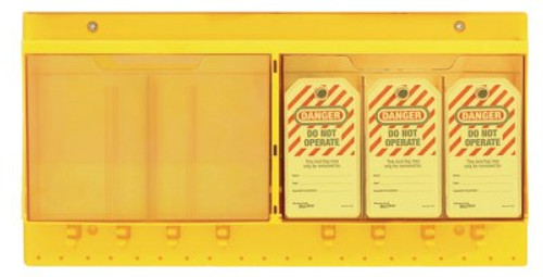 Master Lock Safety Series Deluxe Tag Centers, Unfilled, 22 in, 1/EA, #S1800