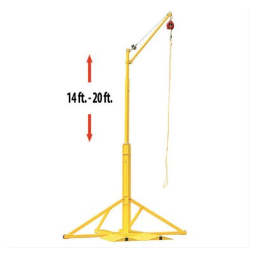 Honeywell SkyORB Overhead Rotational Boom Anchor, Steel/Polyethylene, 310 lb Load Cap, 1/EA, #SORBSYS