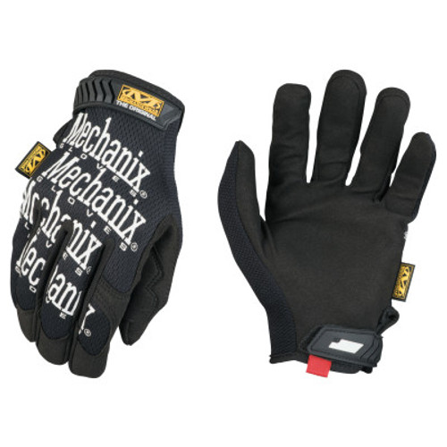 MECHANIX WEAR, INC Original Glove, Nylon; Synthetic Leather; Thermal Plastic Rubber (TPR); TrekDry; Tricot, Large, Black, 1/PR, #MG05010