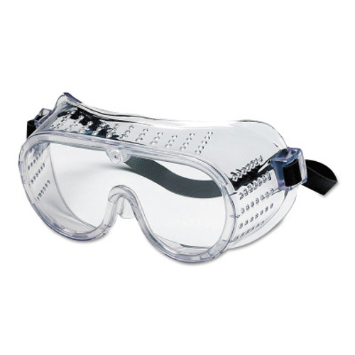 MCR Safety Protective Goggles, Clear/Clear, Polycarbonate, Antifog, Direct Vent, 36/BOX, #2225R