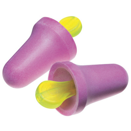 3M No-Touch Foam Plugs, Polyurethane, Purple, Uncorded, 100/BX, #7000127180