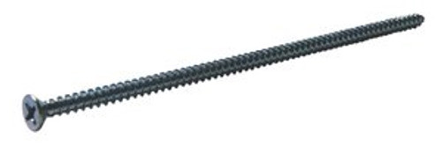 #10-24 x 1/2" F/T Phillips Undercut Flat Head Thread Cutting Screws Type F Zinc Cr+3 (8,000/Bulk Pkg.)