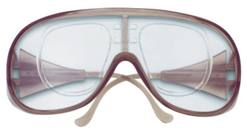 MCR Safety RX 1000 Protective Eyewear, Clear Lens, Polycarbonate, Smoke Frame, Plastic, 1/EA, #RX110