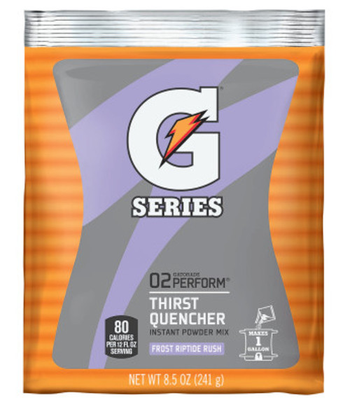 Gatorade Instant Powder, Riptide Rush, 8 1/2 oz, Pack, 40/CA, #33665