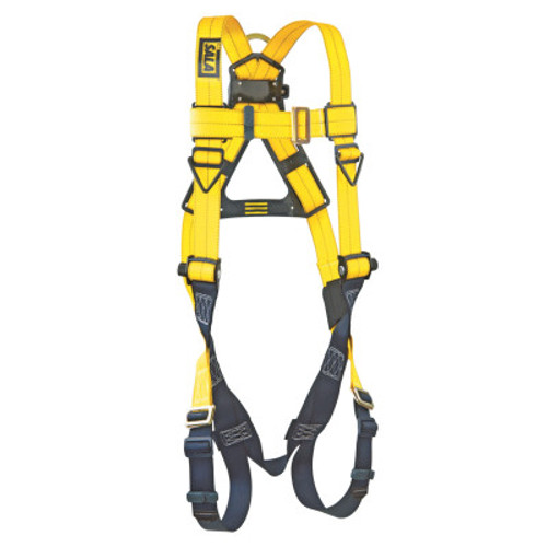 Capital Safety Delta CrossOver Position/Climb Harness,Back/Front/Side D-Rings, Tongue Buckle,XL, 1/EA, #1103376