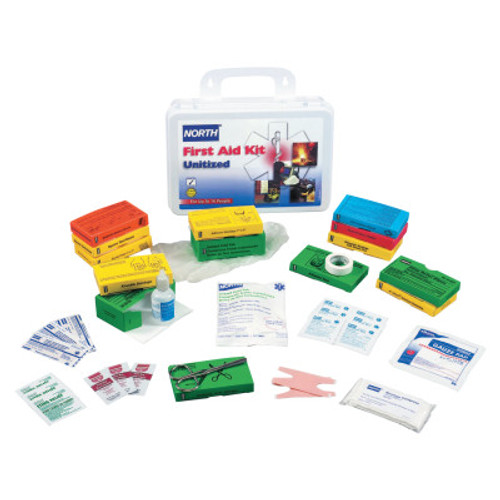 Honeywell Unitized First-Aid Kits, Personal Protection, Metal, 32 Person, 1/EA, #0197150008L