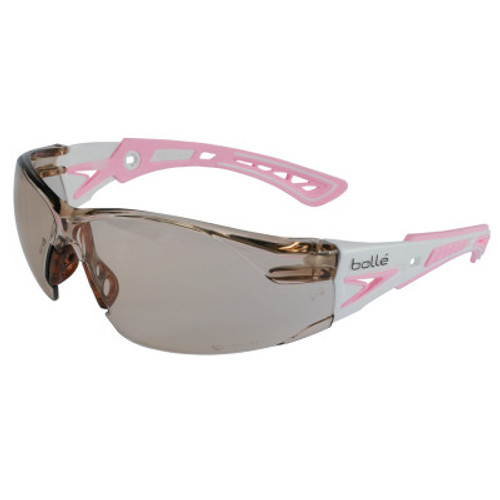 Bolle Rush+ Series Safety Glasses, CSP Lens, Anti-Scratch/Platinum Anti-Fog, 10/BX, #40249