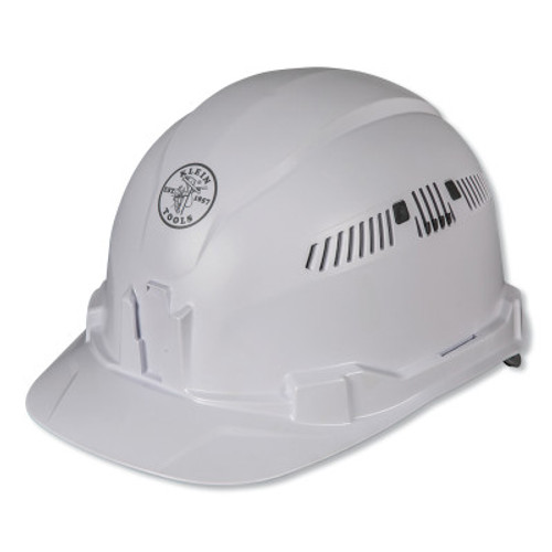 Klein Tools Hard Hat, Vented, Cap Style, 1/EA, #60105
