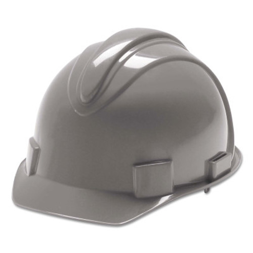 Jackson Safety Charger Hard Hats, 4 Point Ratchet, Cap Style Gray, 12/CS, #20397