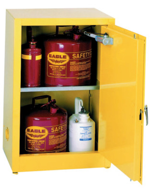 Eagle Mfg Flammable Liquid Storage, Self-Closing Cabinet, 12 Gallon, 1/EA, #1924X