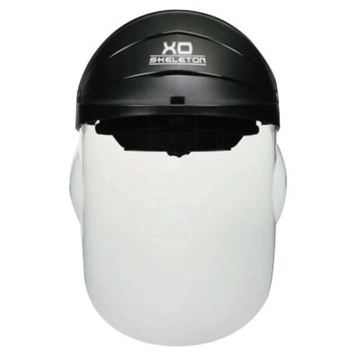 MCR Safety XO Skeleton Headgear with Molded Faceshield, Clear Polycarb Faceshield, 1/EA, #104