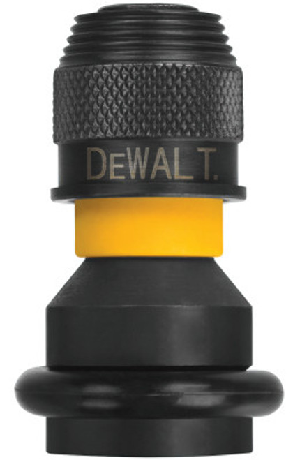 DeWalt Impact Ready Anvil Adaptors, 1/2 in (Square); 1/4 in (Hex Rapid Load), 10/EA, #DW2298