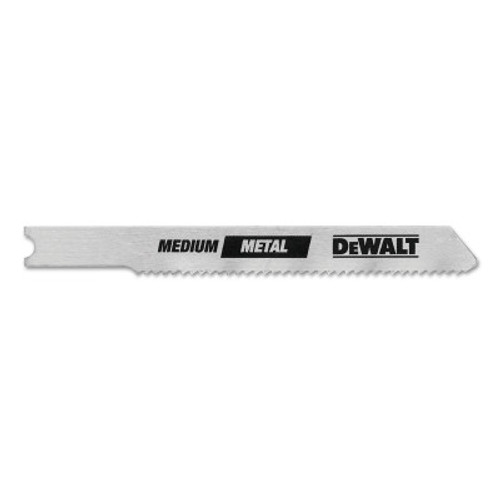 DeWalt U Shank Metal Cutting Jig Saw Blades, 3 in, 36 TPI, 25/EA, #DW37285