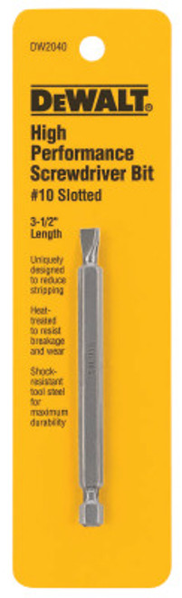 DeWalt Screwdriver Bits, #10, 3 1/2 in, 5/PKG, #DW2040