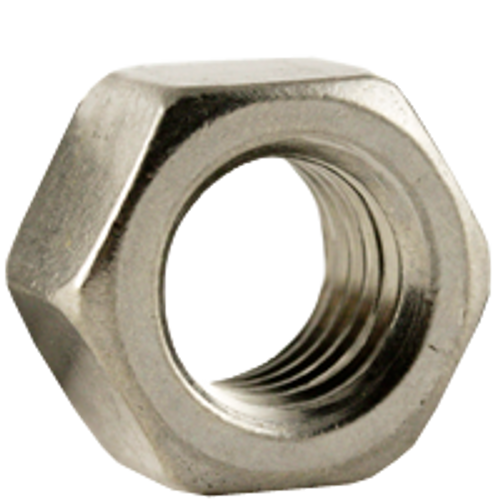 1-3/8"-6 Finished Hex Nuts, Coarse, Stainless Steel 316, ASTM F594 (5/Pkg.)