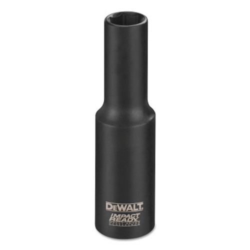 DeWalt Impact Ready Deep Sockets, 15/16 in, 3/8 in Drive, 1/EA, #DW2293