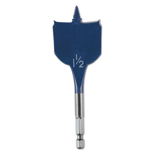 Bosch Tool Corporation DareDevil Spade Bits, 1 1/2 in Dia. x 4 in, 1/EA, #DSBS1021
