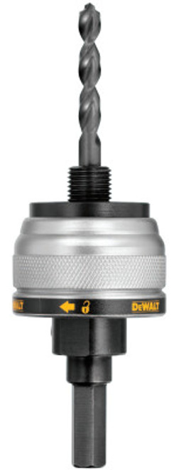 DeWalt Hole Saw Mandrel, 3/8 in, 6/EA, #DW1810