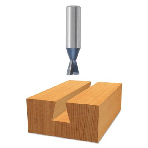 Bosch Tool Corporation DOVETAIL BIT 17/32" CUT15 DEG. 1/2" SHK. C.T., 3/CTN, #85240M