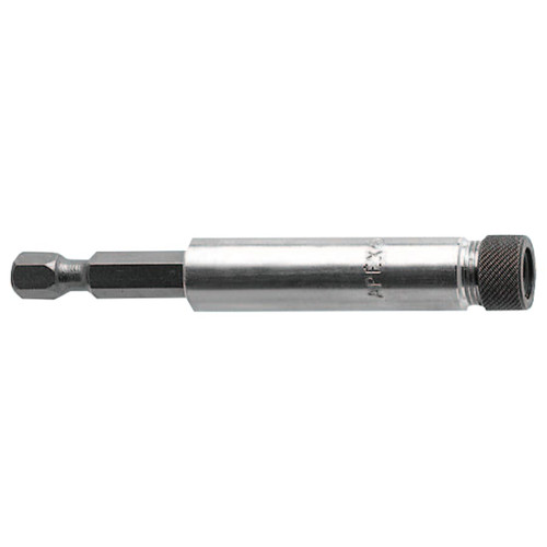 Apex Tool Group Hex Drive Bit Holders, Magnetic, 1/4 in Drive, 3 in Length, 1/EA #M490OR