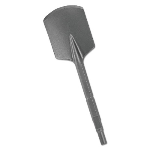 Bosch Tool Corporation Round Hex Hammer Steels, 4 1/2 in, Clay Spade, 1/EA, #HS1822