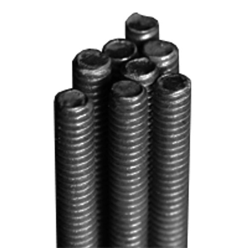 1/4"-20 x 6' A193 B7 All Thread Rods Plain (50/Pkg.)
