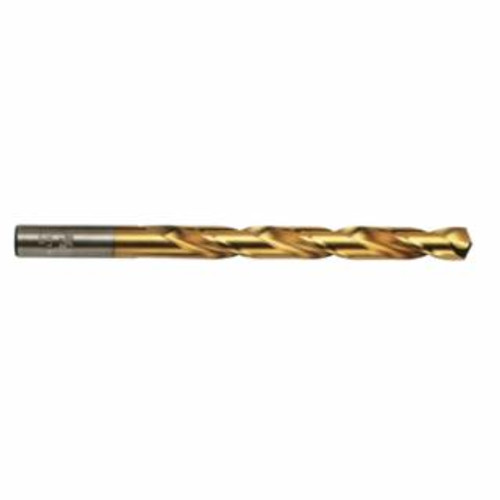 Irwin® Titanium Nitride Steel Fractional Straight Shank Jobber Length Drill Bit,1/16",Card, #IR-63904 (3/Pkg)