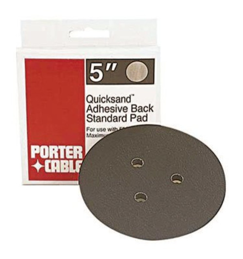 Porter Cable PSA Standard Adhesive-Back Replacement Pad, 5" #13900 (1/Pkg.)