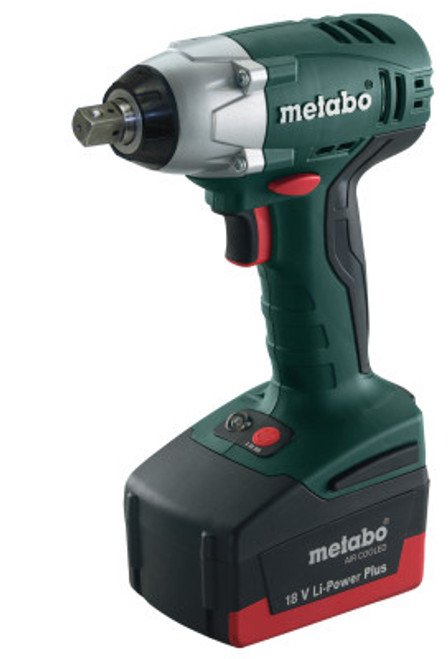 METABO 18V Brushless 1/2" Sq.Impact Wrench 3.1Ah Kit, 1/EA, #602395520