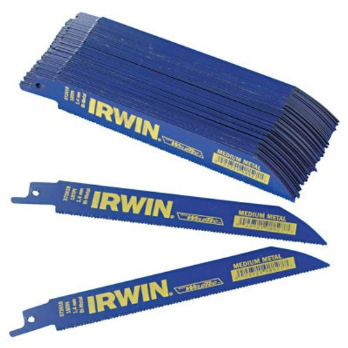Irwin® Metal Cutting Reciprocating Blades with WeldTec, 6", 18 TPI, #IR-372618BB (50/Pkg) Irwin® Metal Cutting Reciprocating Blades with WeldTec, 6", 18 TPI, #IR-372618BB (50/Pkg)
