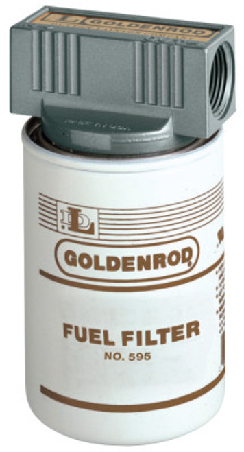 Goldenrod 56606 10 MICRON FUEL FILTER W/TOP CAP, 1 EA, #595