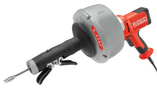 Ridgid Tool Company K-45AF-7 Drain Cleaners, 600 rpm, 3/4 in-2 1/2 in Pipe Dia., w/Autofeed, 1 EA, #36008