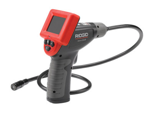 Ridgid Tool Company CA-25 Handheld Inspection Camera, 480 x 234, 2.4 in Color LCD, 1 EA, #40043