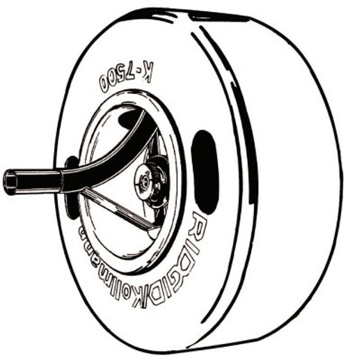 Ridgid Tool Company Drain Cleaner Accessories, Drum Assembly, 3/4 in Pigtail, 1 EA, #60042
