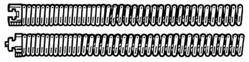 Ridgid Tool Company Drain Cleaner Cable, 5/16 in x 50 ft, Drop Head Auger, 1 EA, #89405 Ridgid Tool Company Drain Cleaner Cable, 5/16 in x 50 ft, Drop Head Auger, 1 EA, #89405