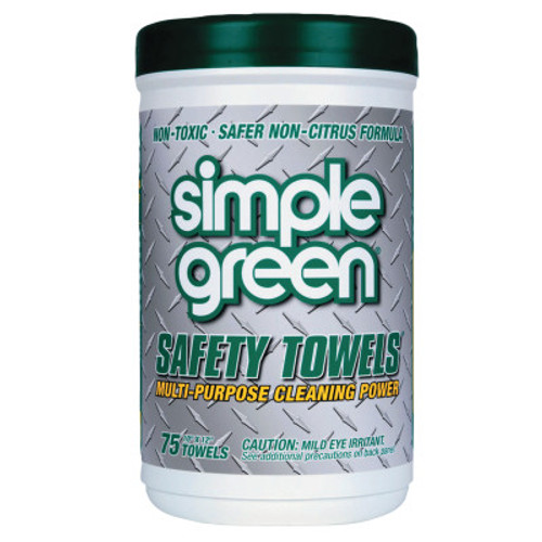 Simple Green Safety Towels, White, 6/CA, #3810000000000