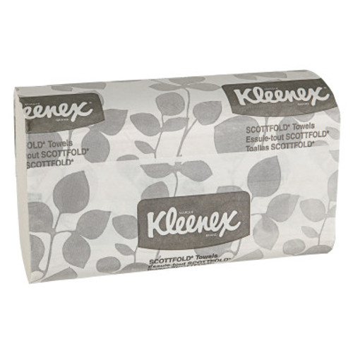 Kimberly-Clark Professional SCOTTFOLD Paper Towels, 7 4/5 x 12 2/5, White, 120/Pack, 25/CA, #13253