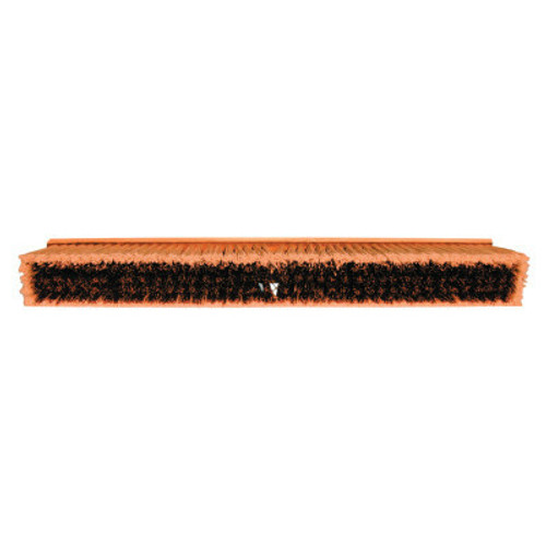 Magnolia Brush No. 35 Line Floor Brushes, 18 in, Coarse BR Plastic/Silver Flagged-Tip Plastic, 1/EA, #3518