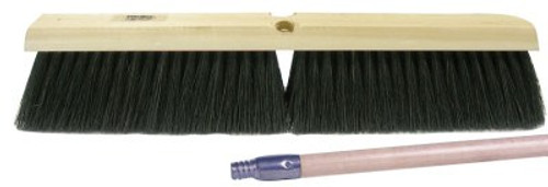 Weiler Coarse Sweeping Brush, 18 in Hardwood Block, 3 in Trim, Tampico w/Wire Center, 1/EA, #44871 Weiler Coarse Sweeping Brush, 18 in Hardwood Block, 3 in Trim, Tampico w/Wire Center, 1/EA, #44871