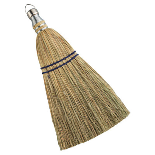 Anchor Products Whisk Broom, 12 in Trim L, 100% Broom Corn Fill, 12/EA, #98096