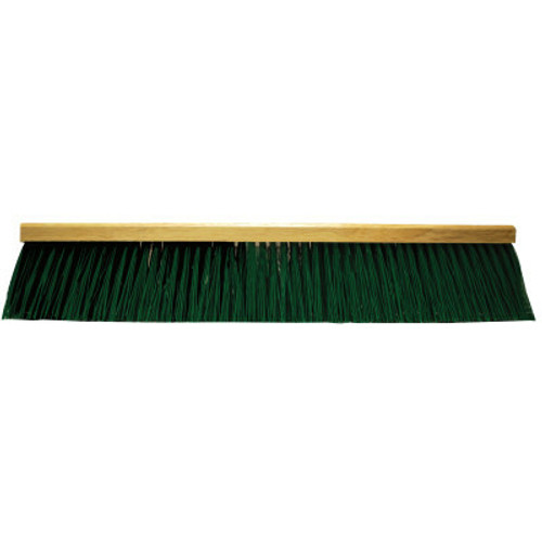 Magnolia Brush No. 22 Line FlexSweep Garage Brushes, 36 in, 3 in Trim L, Coarse Brown Plastic, 6/EA, #2236FX
