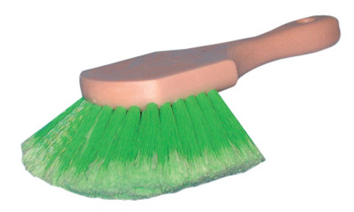 Magnolia White Polypropylene Handled Scrub Brush