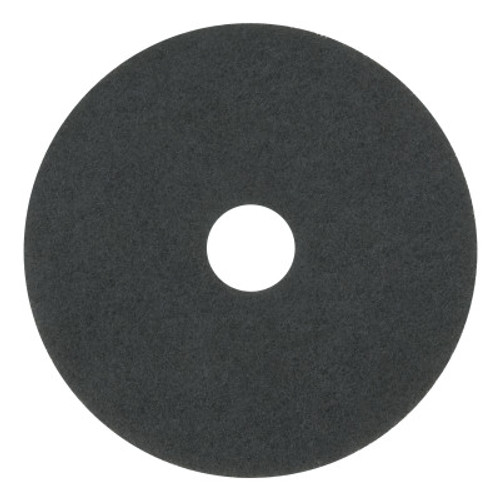 Boardwalk Standard Floor Pads, 20" Diameter, Black, 5/CT, #BWK4020BLA