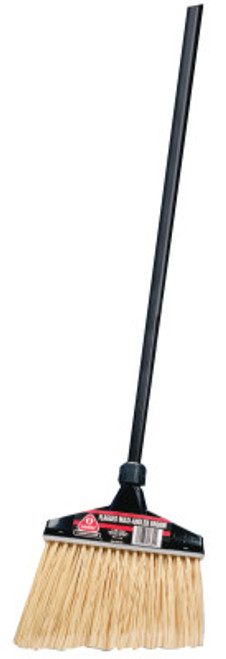 O'Cedar Maxi-Angler Brooms, Polystyrene Flagged-Tip Fill, 51 in Aluminum Handle, 4/CA, #DVO91351CT