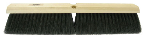 Weiler Coarse Sweeping Brushes, 18 in Hardwood Block, 3 in Trim, Tampico Fill, 1/EA, #42134